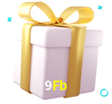 Receba seus bônus de boas-vindas no 9Fb